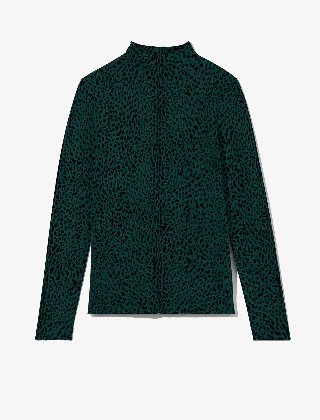 Cheetah Jacquard Turtleneck #5