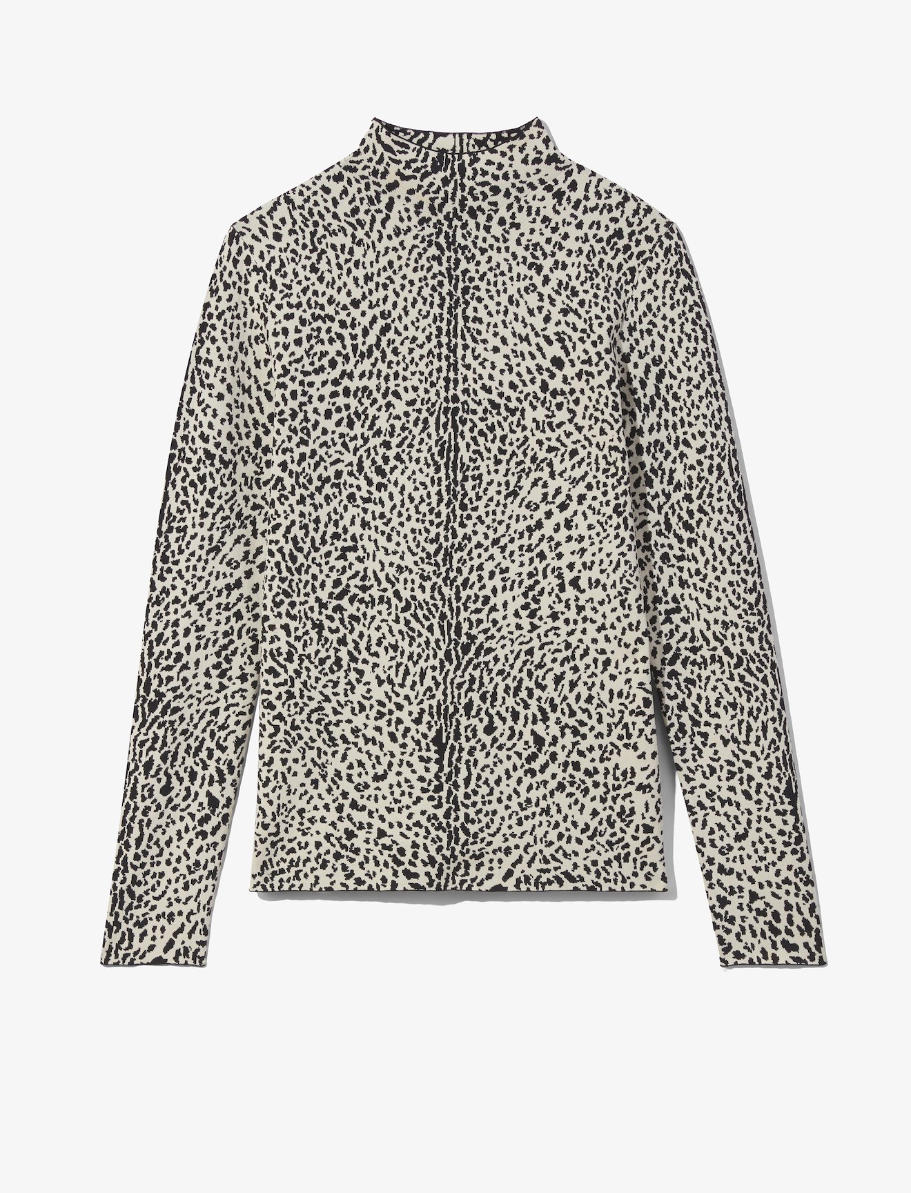 Cheetah Jacquard Turtleneck #5