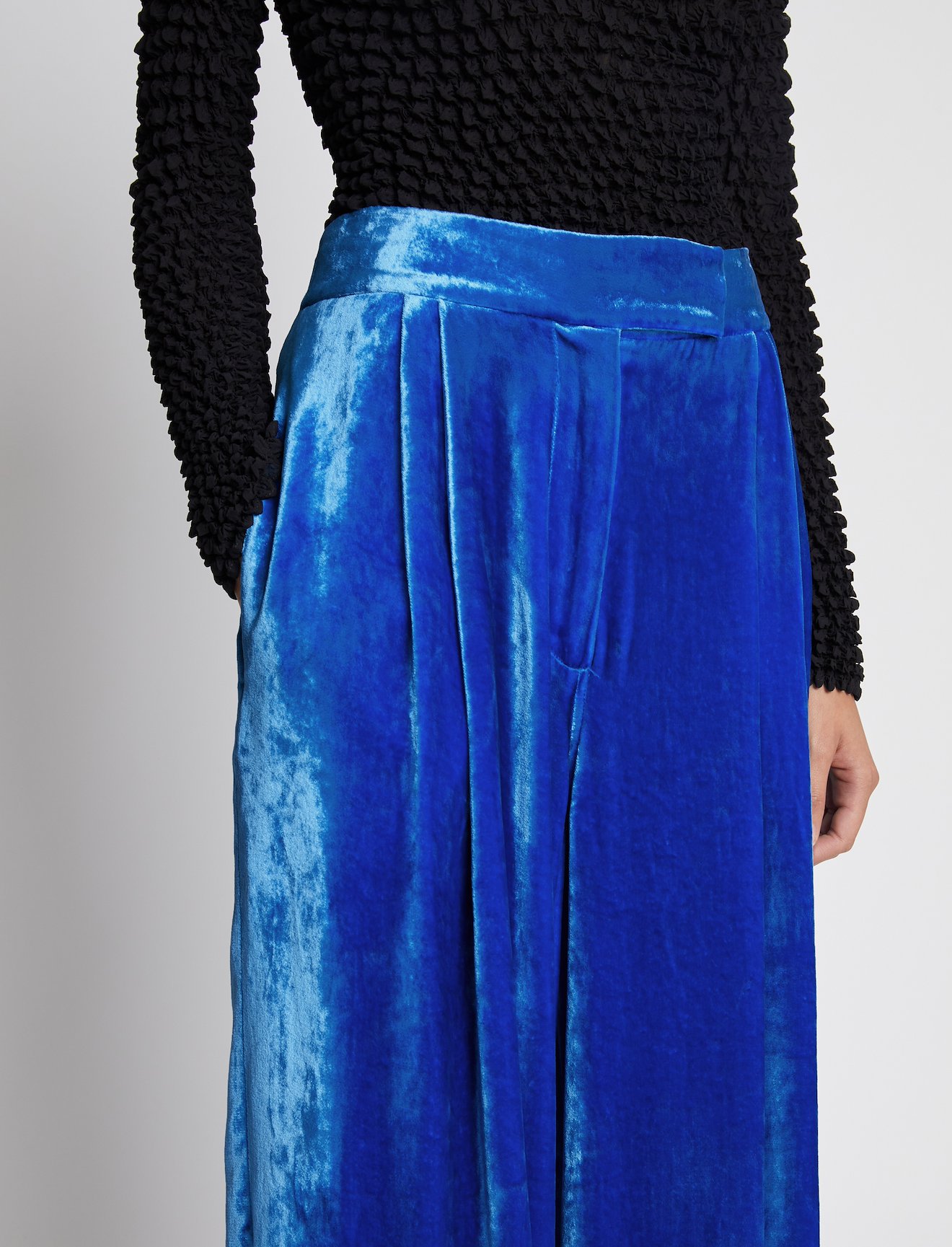 Washed Velvet Pants #3
