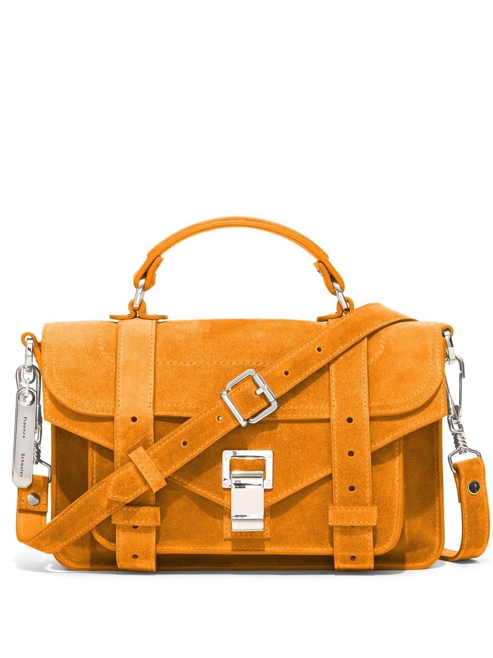 Sold at Auction: Proenza Schouler PS1 Tiny Suede Satchel