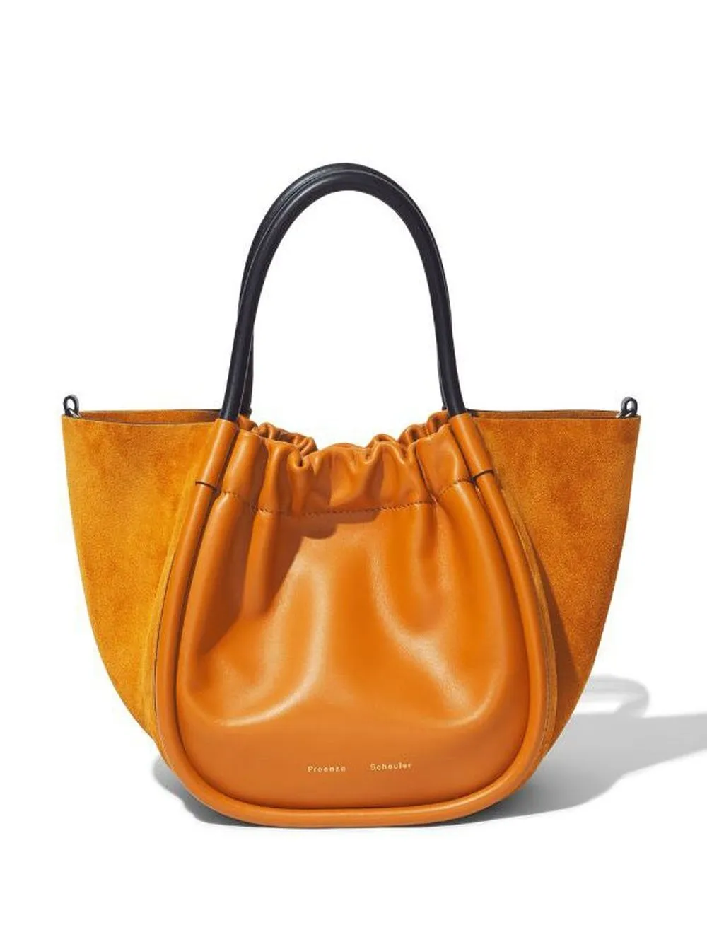 

Proenza Schouler ruched leather tote bag - Orange