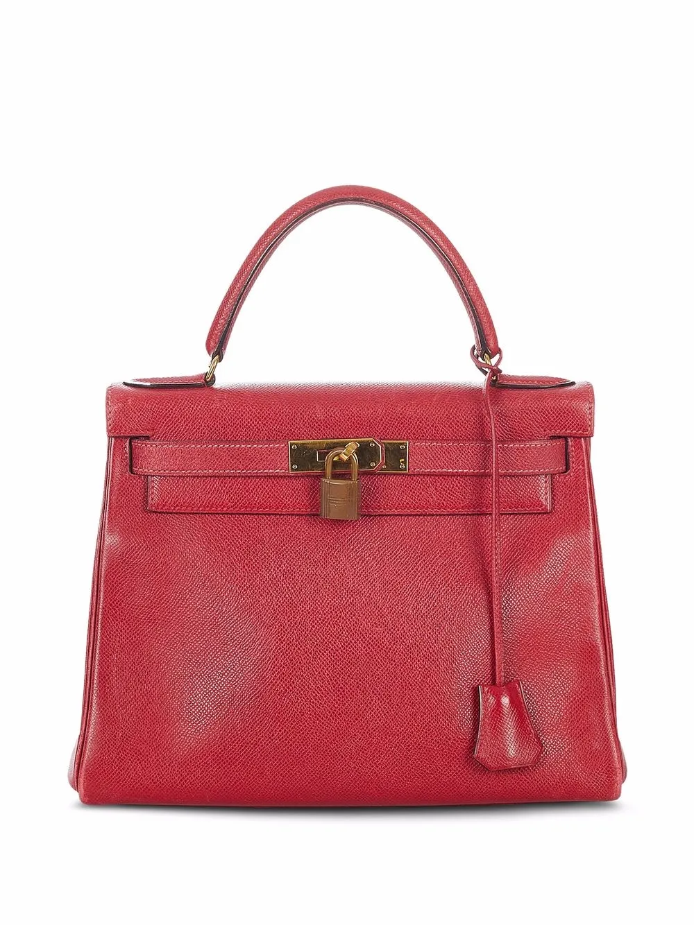 фото Hermès сумка kelly 28 pre-owned с ручкой и ремнем