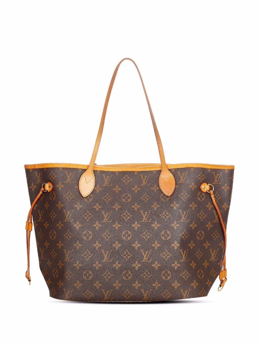 фото Louis vuitton сумка-тоут neverfull mm pre-owned с монограммой