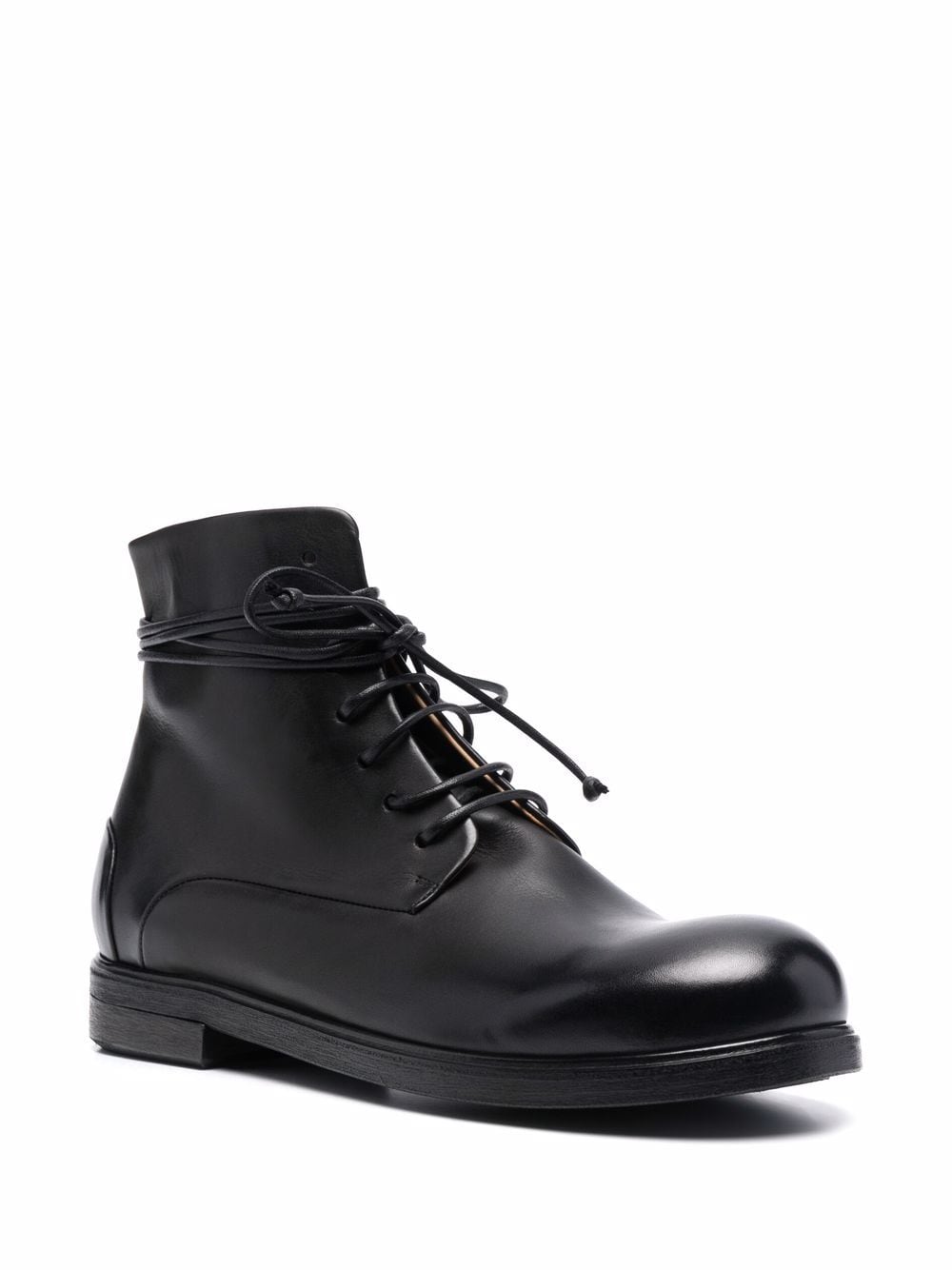 Shop Marsèll Ankle Lace-up Boots In Black