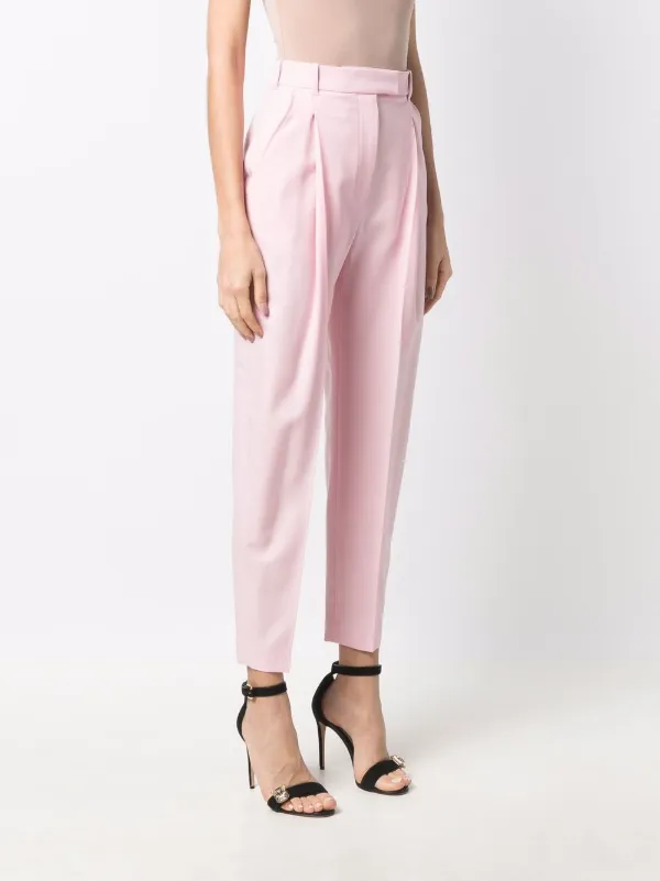Shop Alexander McQueen high-waisted 