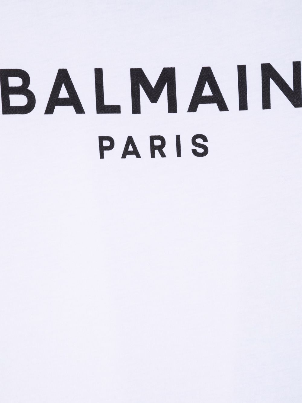 фото Balmain kids футболка с логотипом