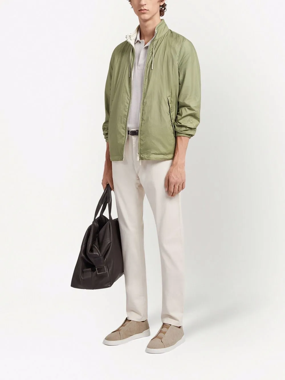 Zegna straight-leg denim jeans - Wit