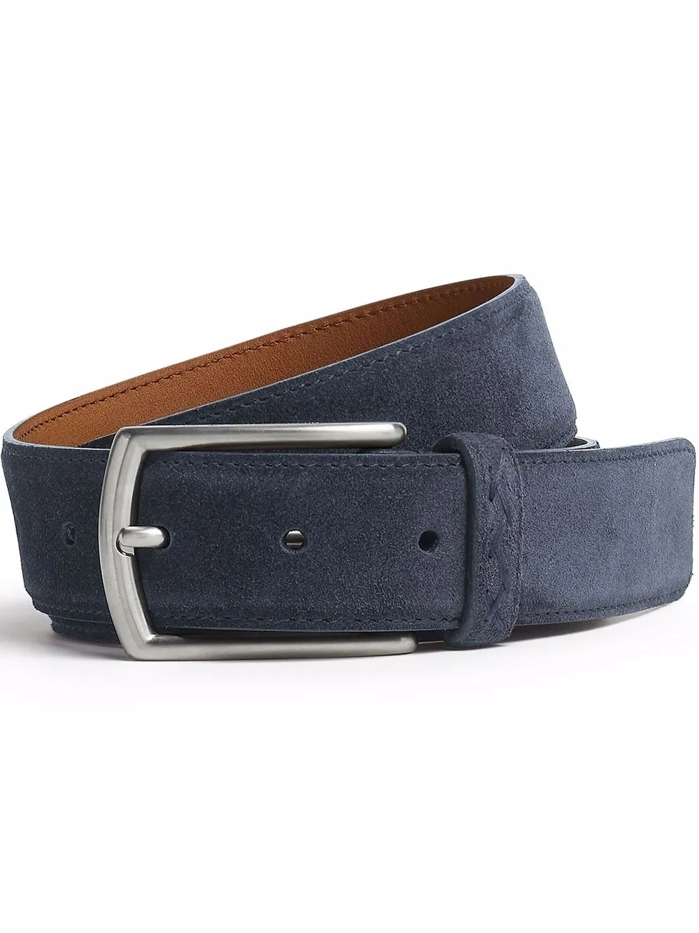 

Zegna suede leather belt - Blue