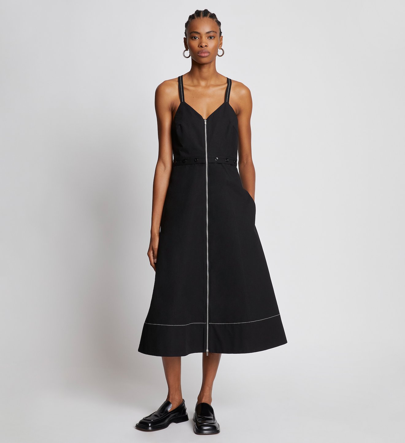 Cotton Linen Sleeveless Dress