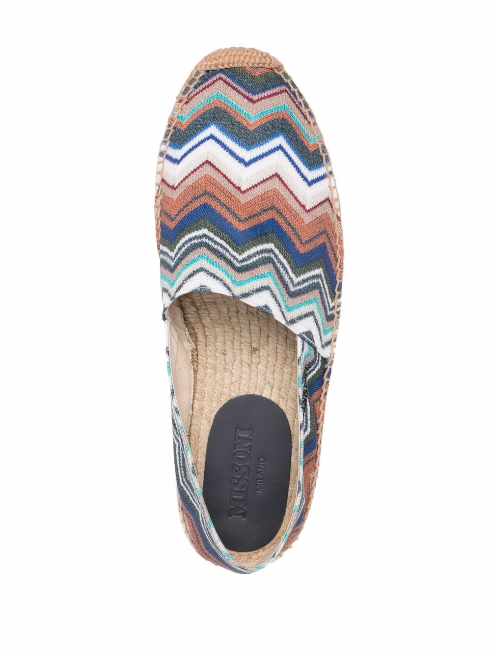 фото Missoni эспадрильи с узором зигзаг