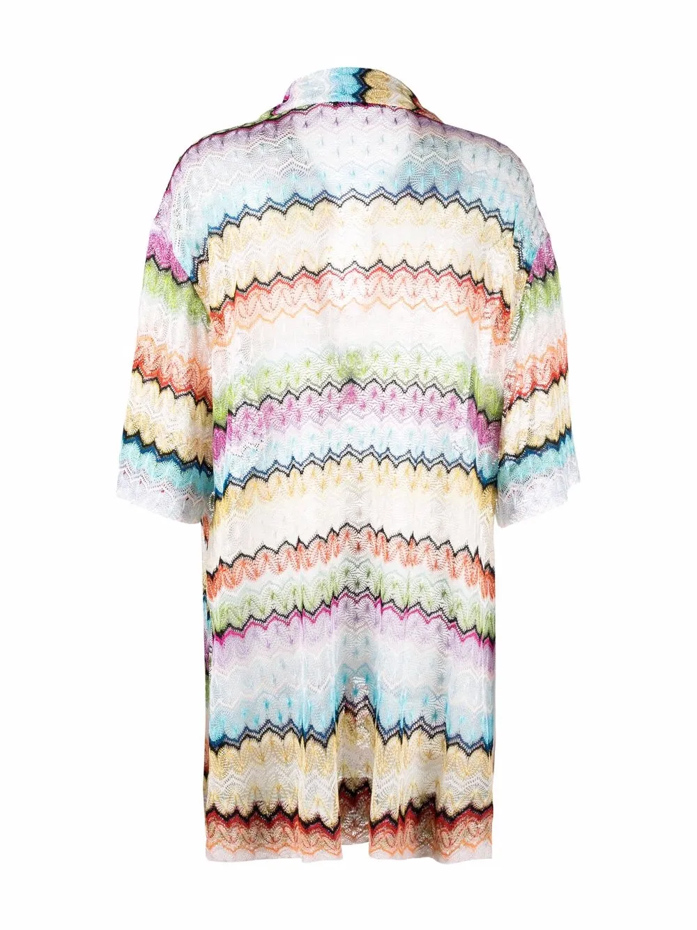 фото Missoni пляжное платье с узором зигзаг