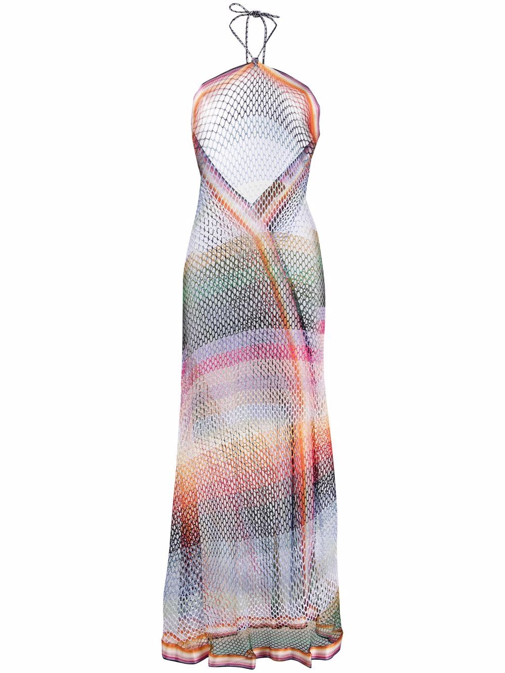 фото Missoni пляжное платье с вырезом халтер