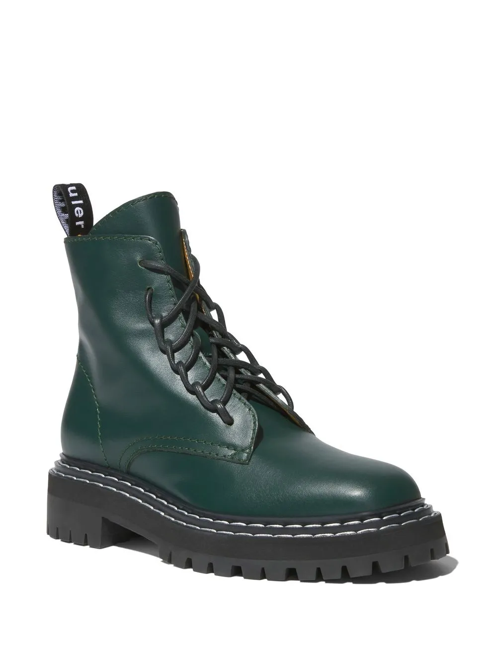 Proenza Schouler lug-sole Combat Boots - Farfetch