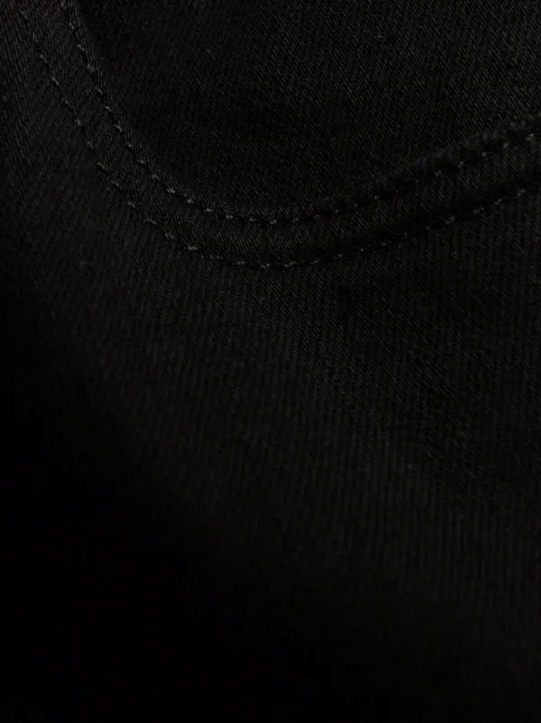 Alexander McQueen dark-wash slim-fit Jeans | Black | FARFETCH JO