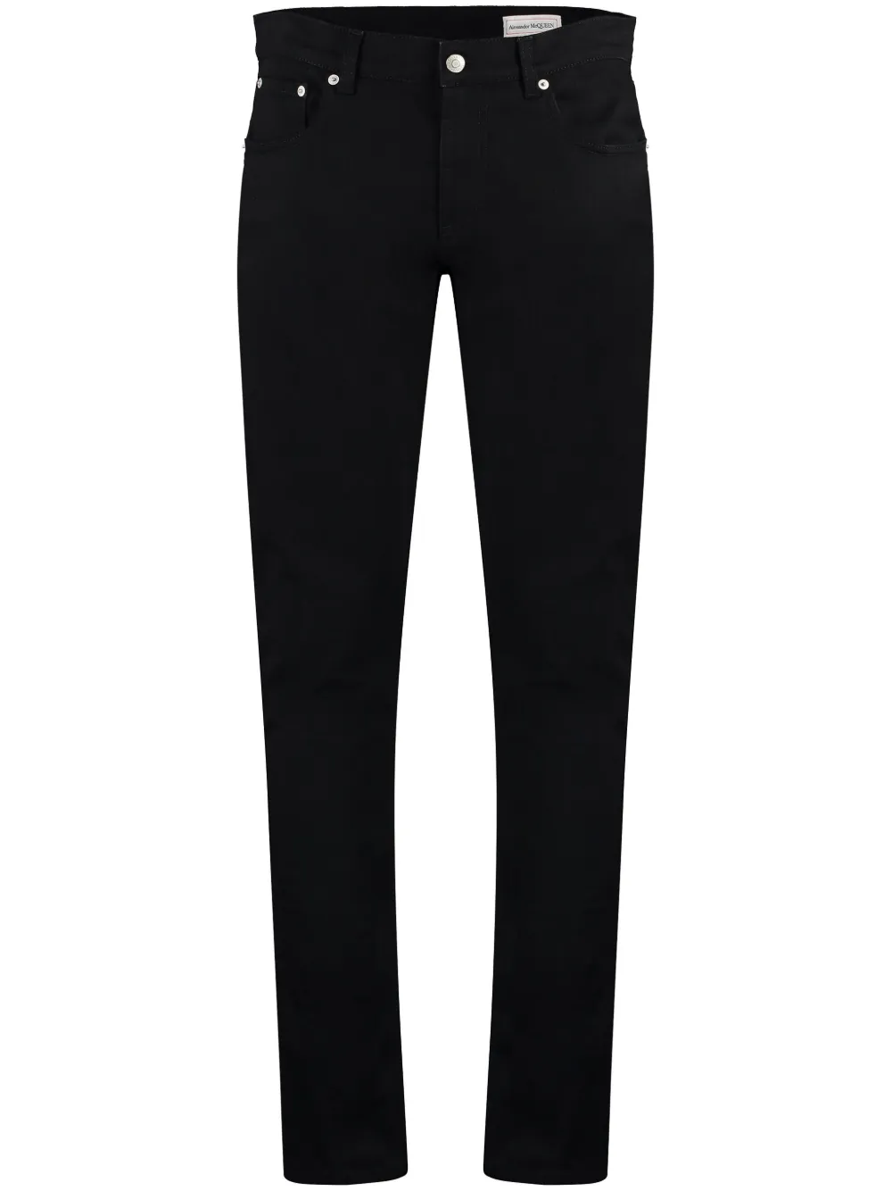 Cheap Alexander McQueen dark-wash slim-fit jeans Men