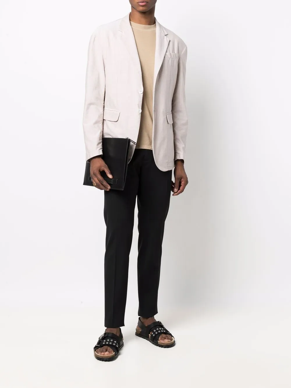 Dsquared2 Blazer met enkele rij knopen - Beige
