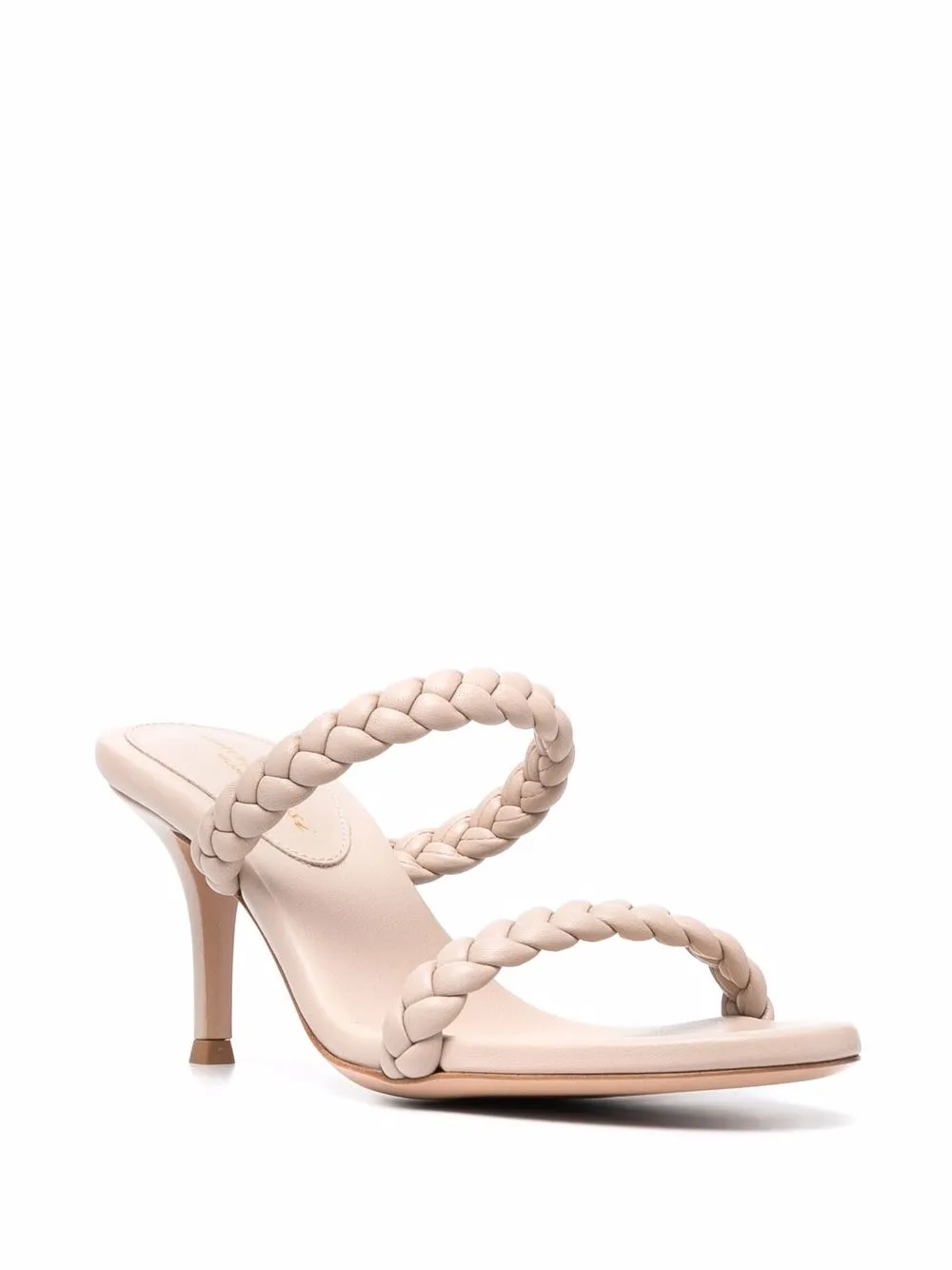 фото Gianvito rossi босоножки с плетеными ремешками