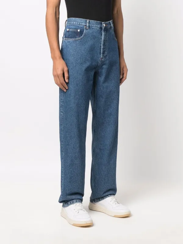 A.P.C. high-rise straight-leg jeans 