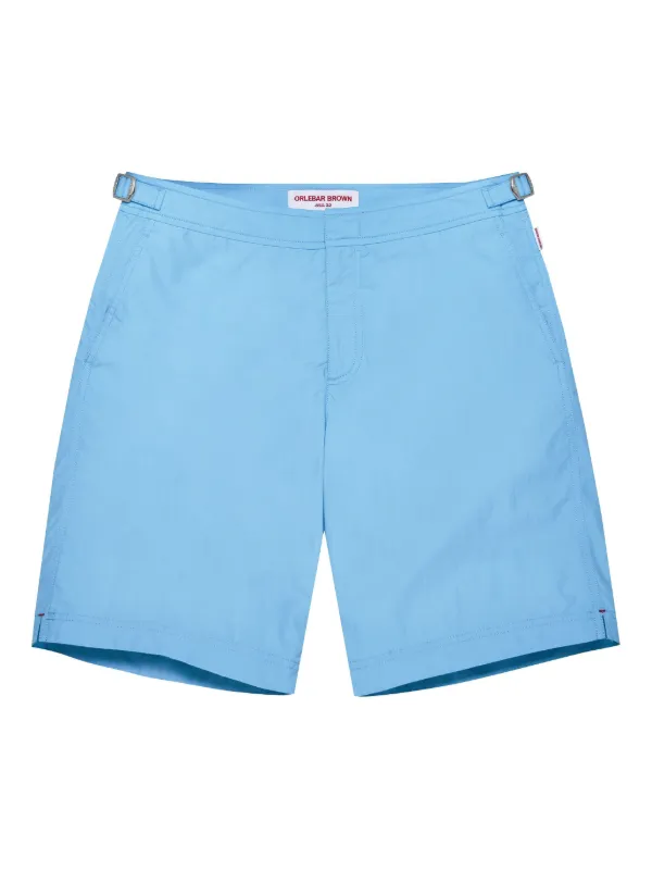 Orlebar Brown Dane II Long Swim Shorts in Blue