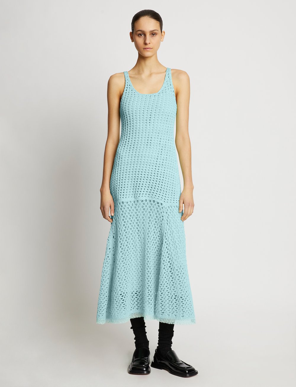 Open Knit Dress