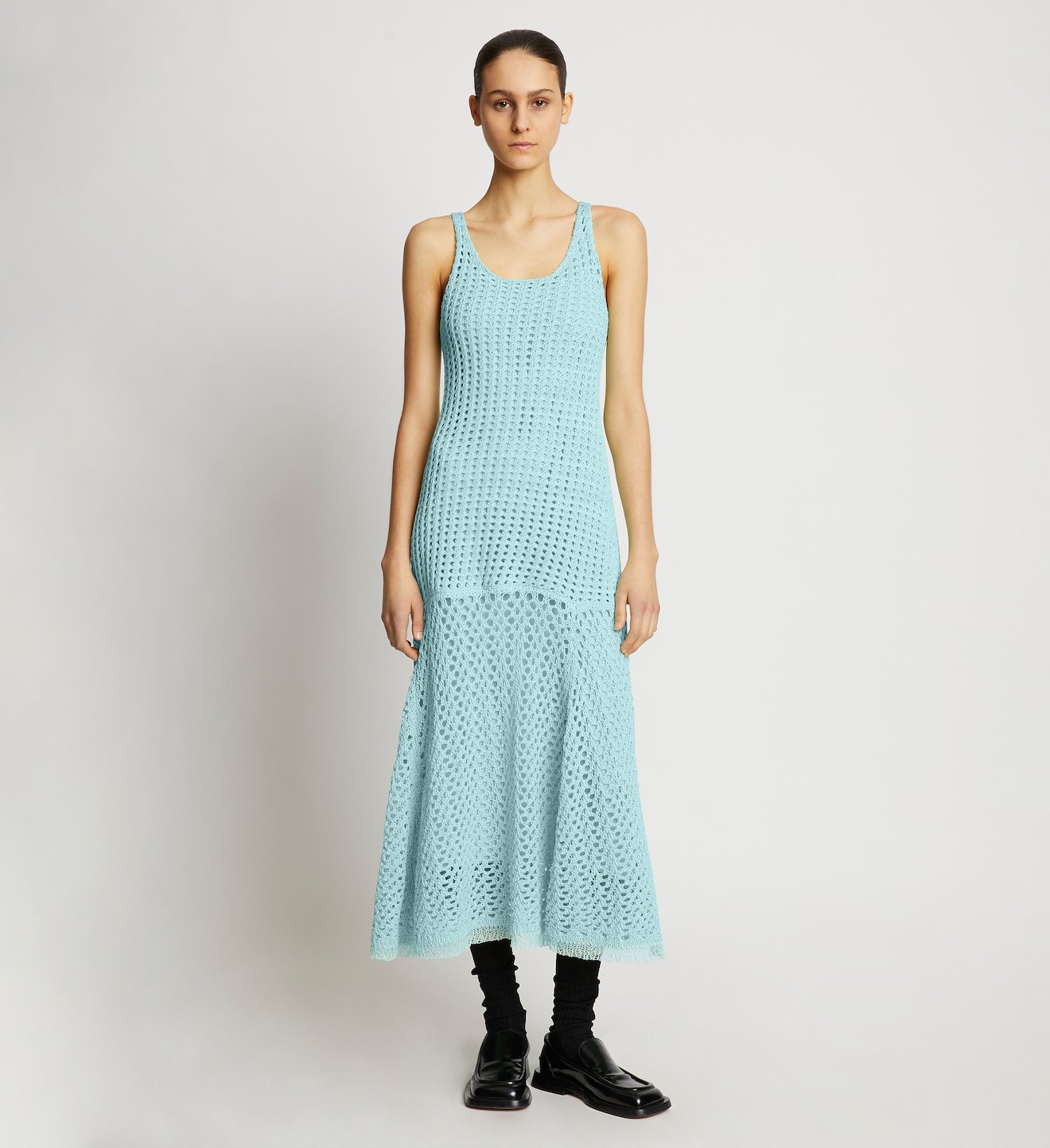 Open Knit Dress