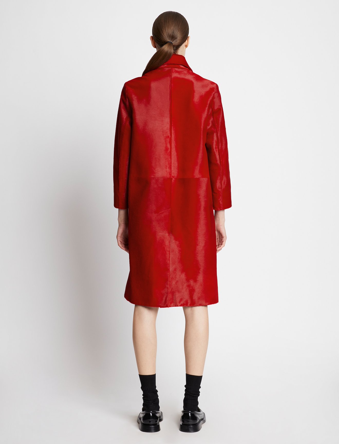 Solid Haircalf Coat #2