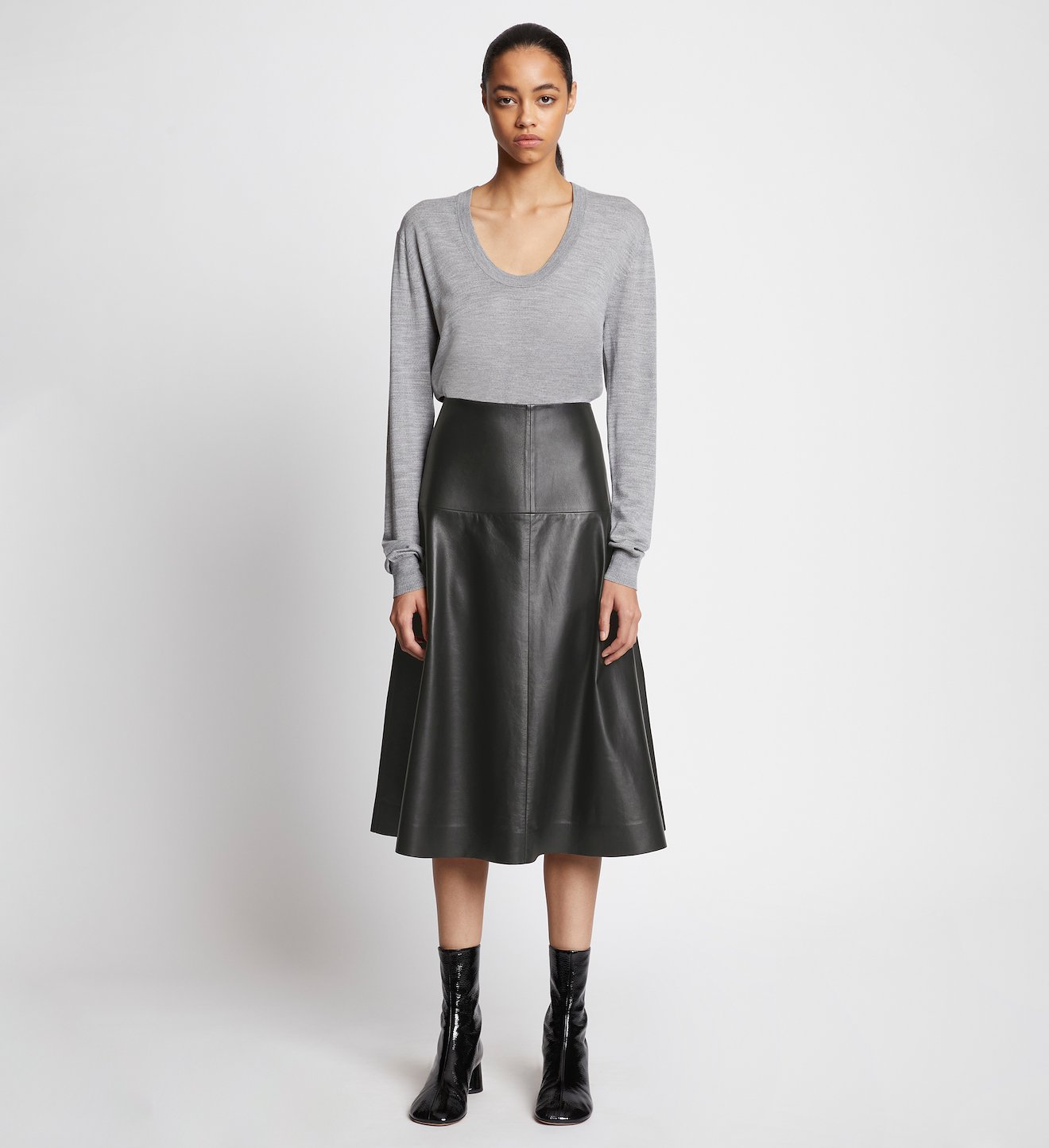 Leather Skirt
