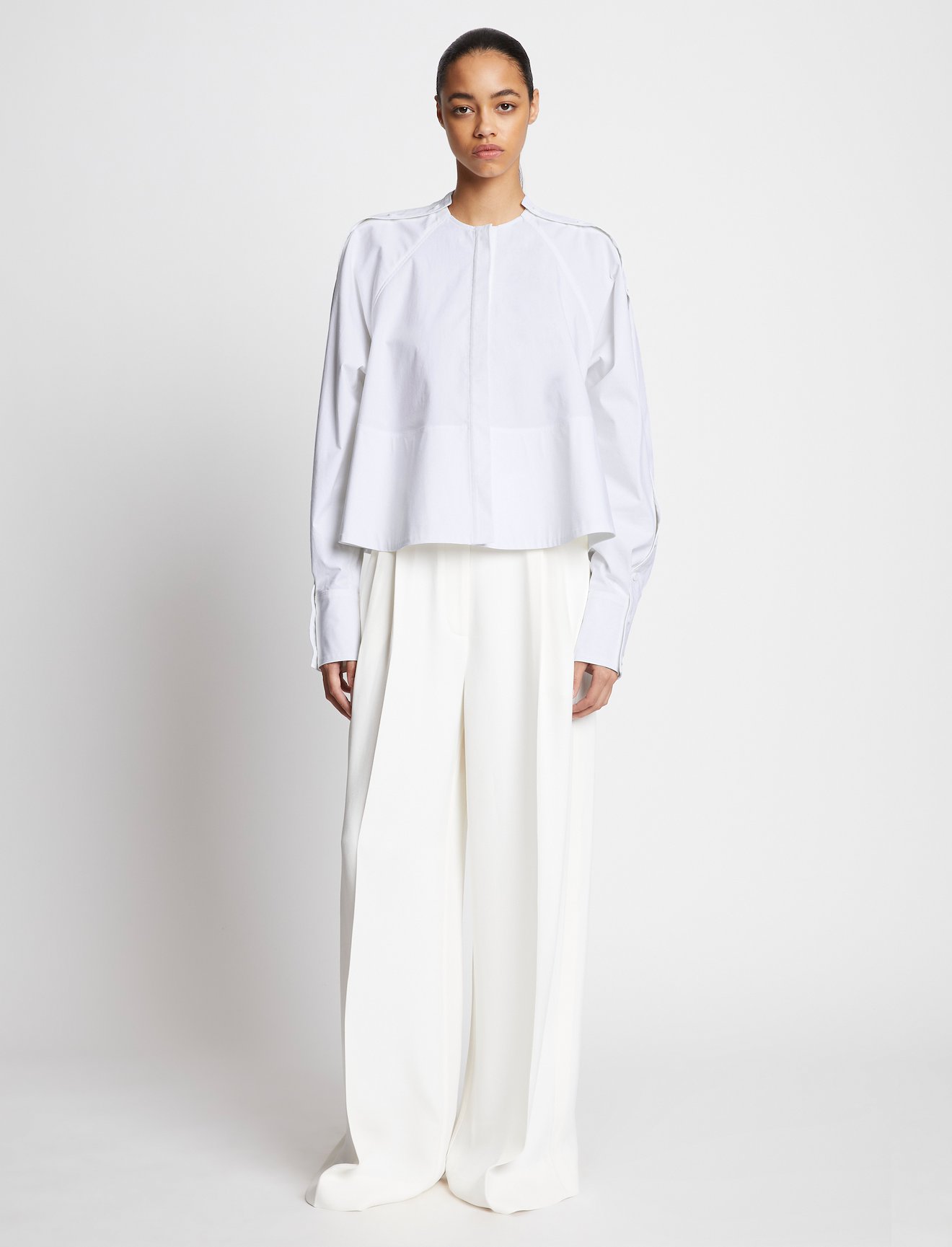 Eco Poplin Blouse #1