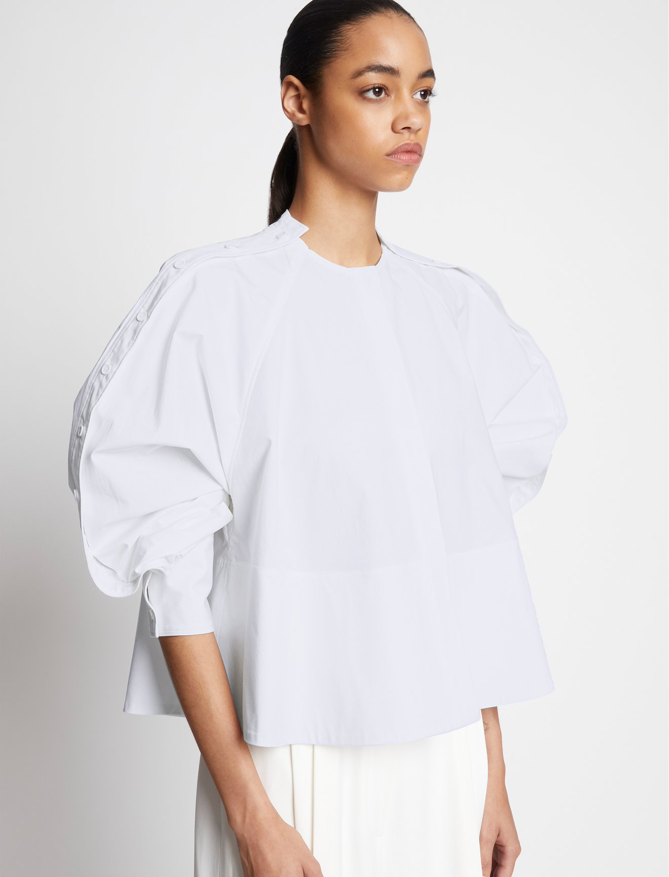 Eco Poplin Blouse #4