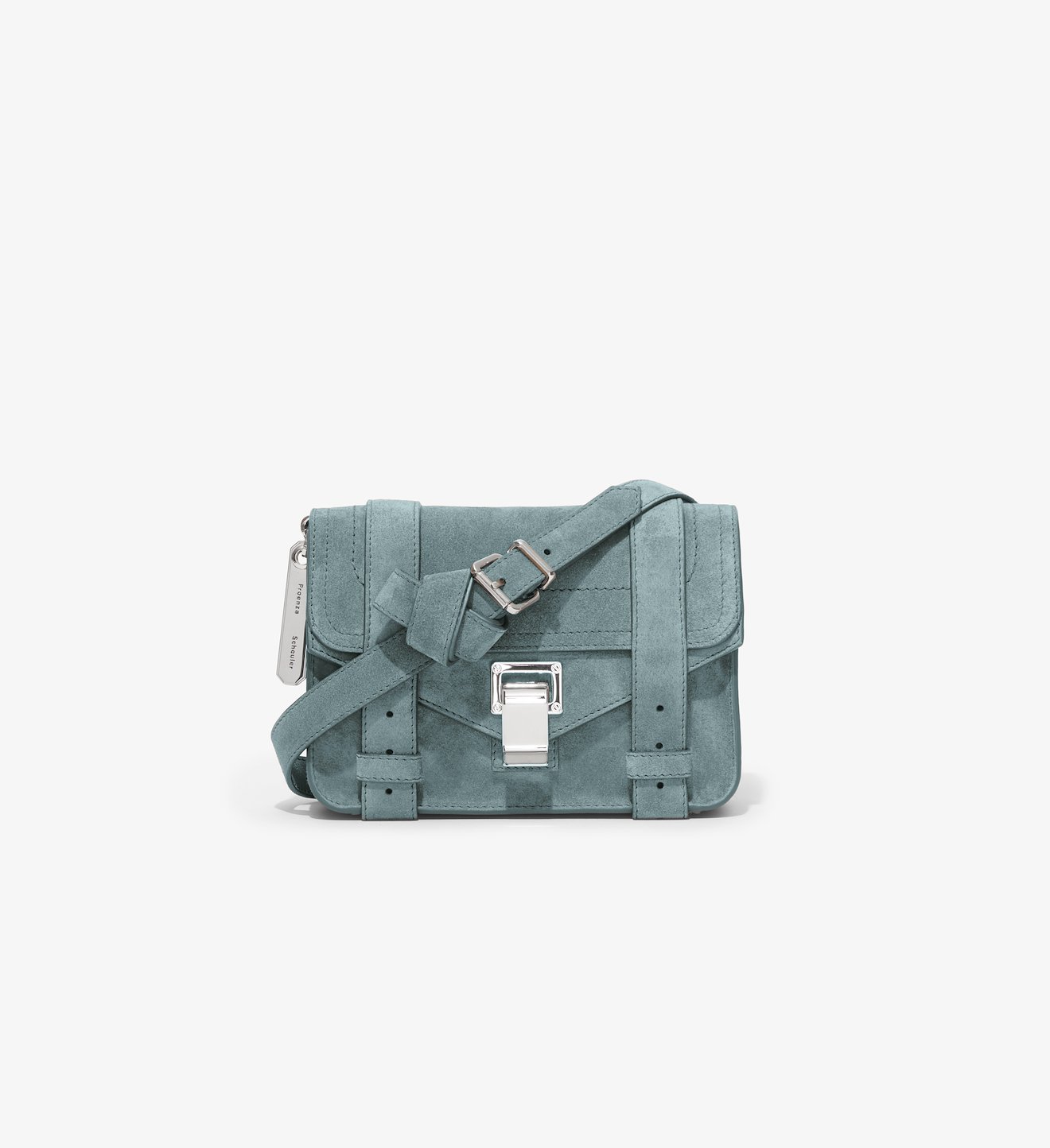 Suede PS1 Mini Crossbody Bag
