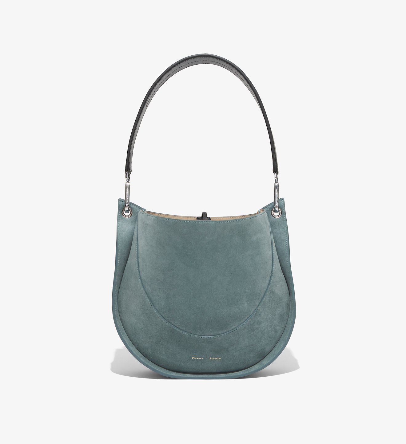 Arch Suede Shoulder Bag