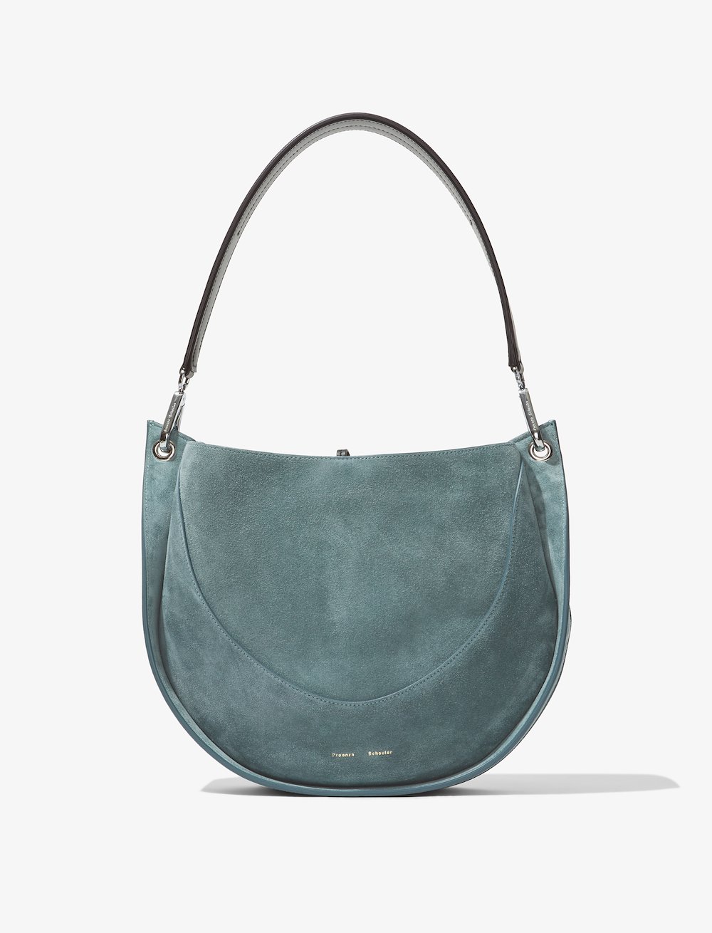 Arch Suede Shoulder Bag