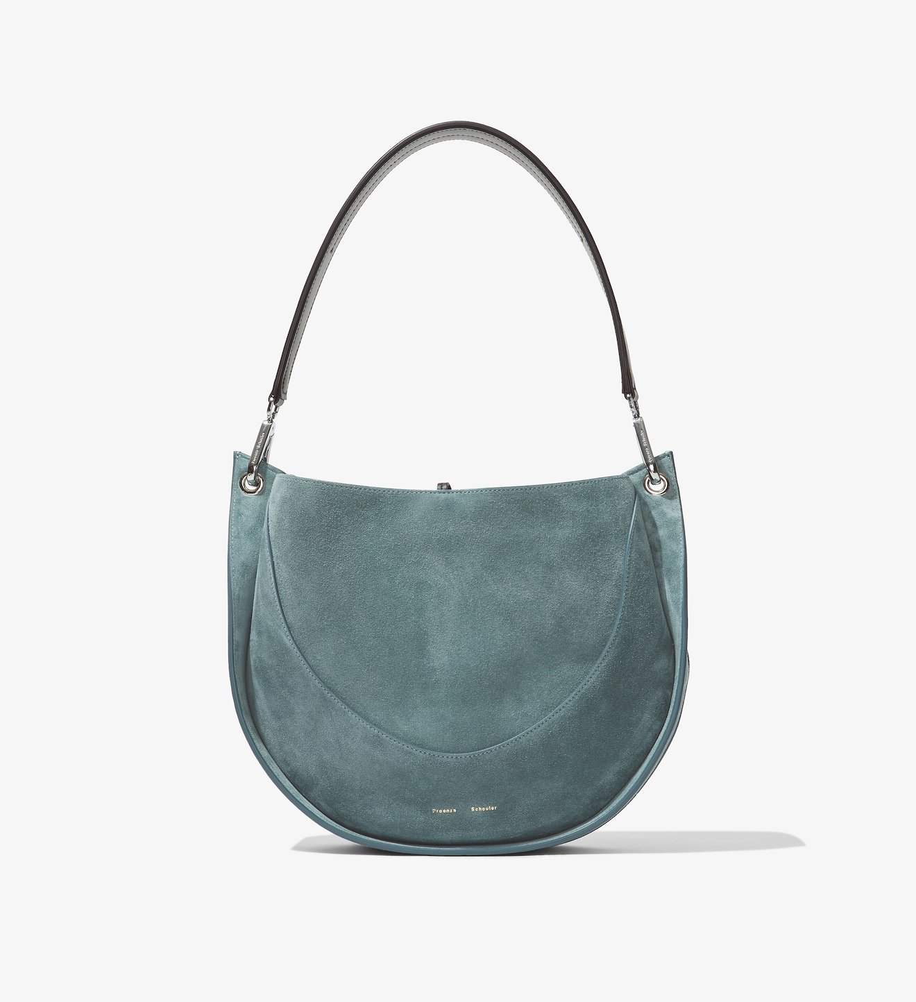 Arch Suede Shoulder Bag