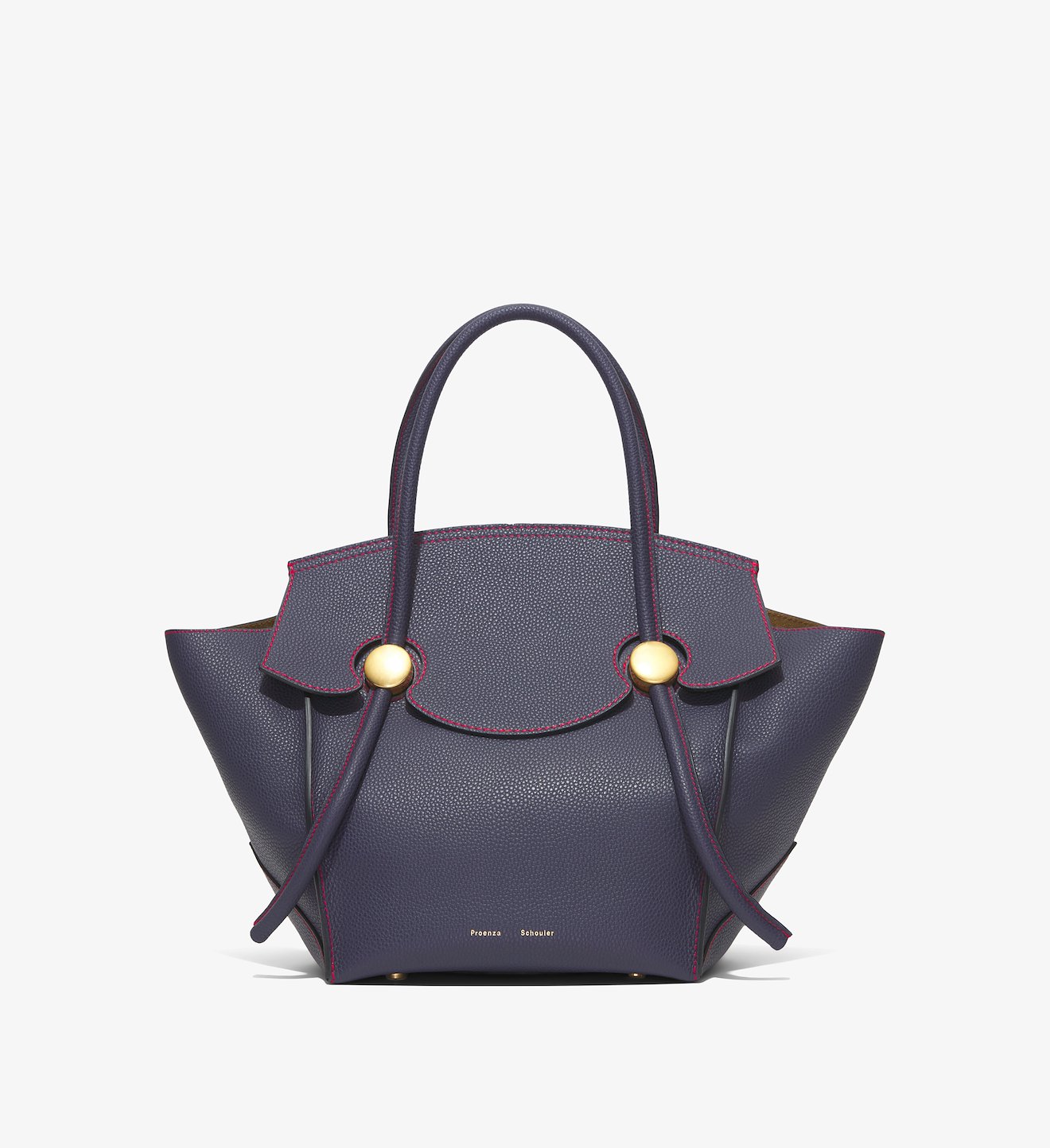 Grainy Leather Pipe Bag