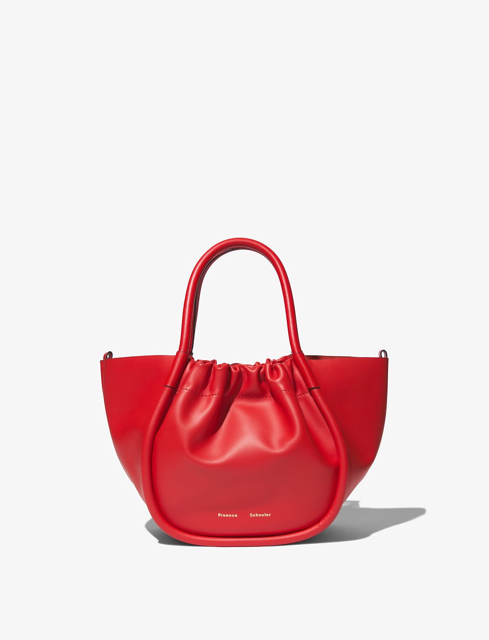 Small Ruched Crossbody Tote