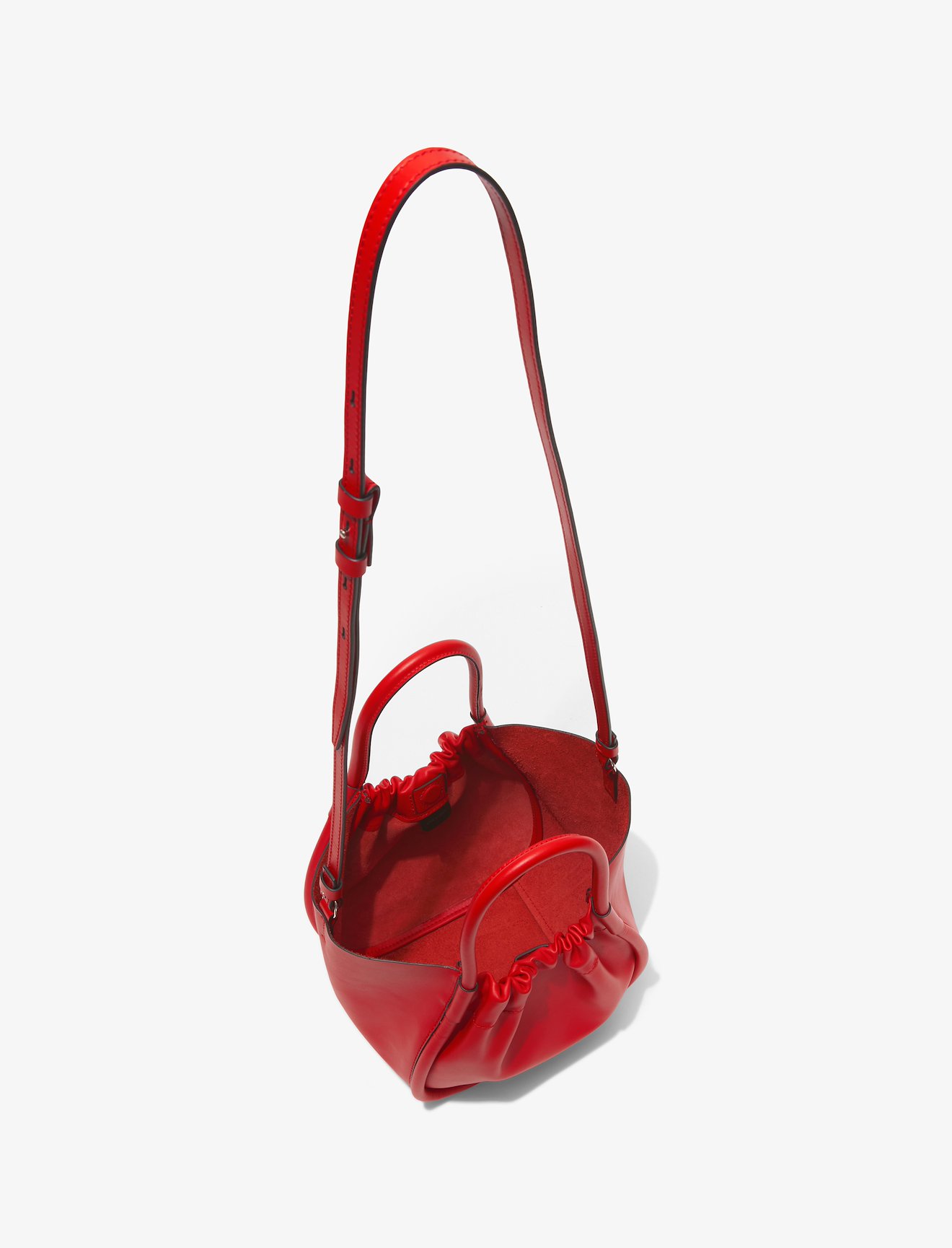 Small Ruched Crossbody Tote #3