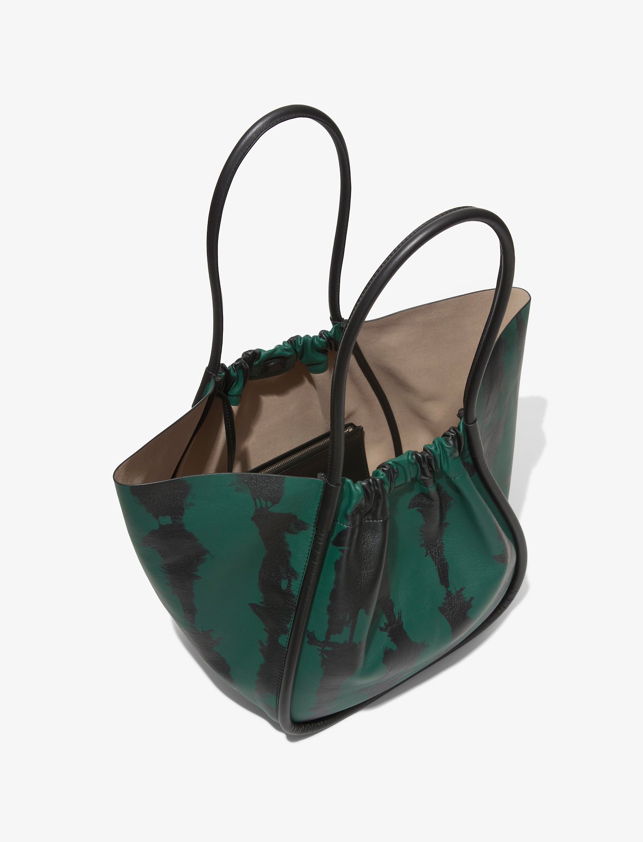 Xl Tie Dye Ruched Tote #5