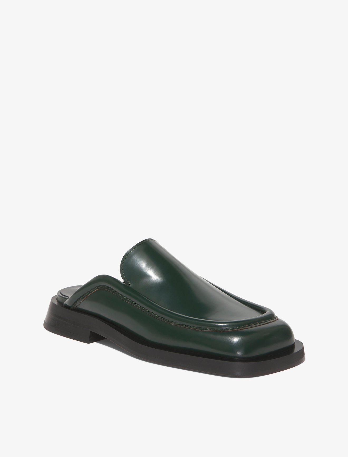 Square Loafer Mules #1