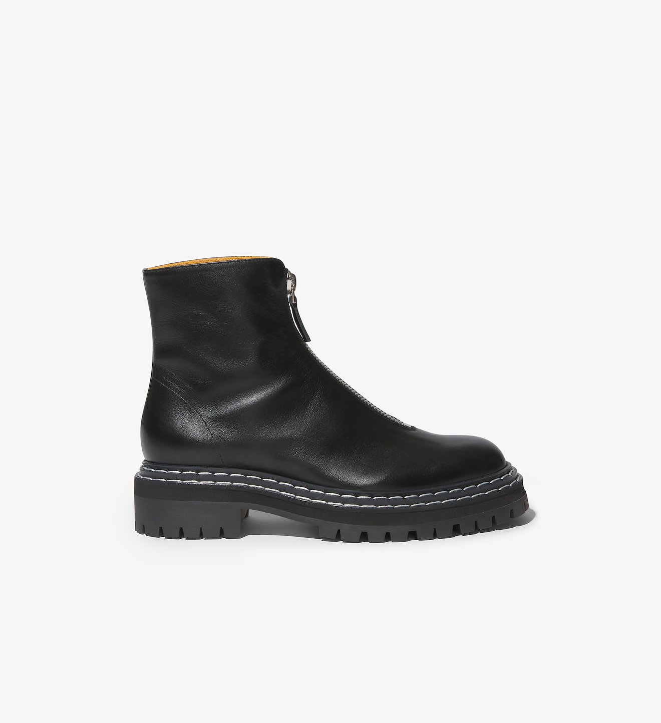 Lug Sole Zip Boots