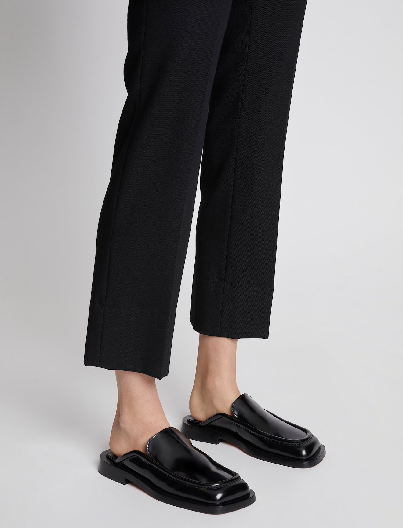 Square Loafer Mules #4