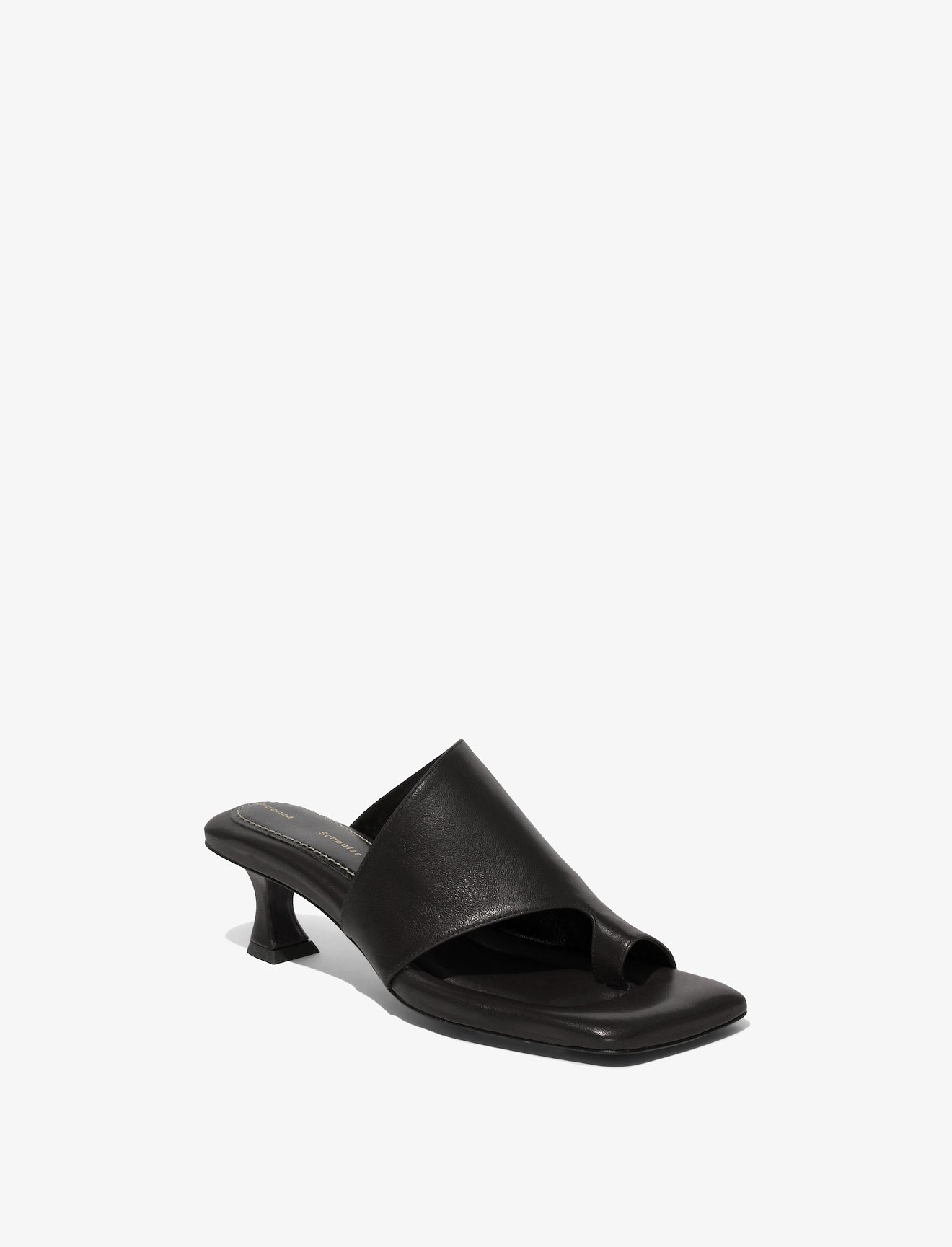 Square Asymmetric Toe Ring Sandals #1