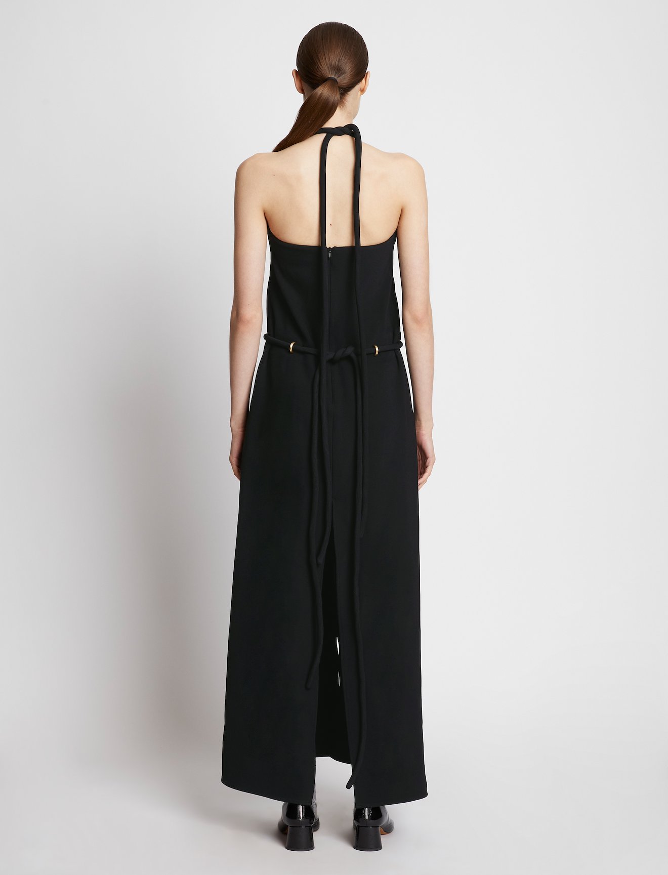 Bi-Stretch Crepe Halter Dress #2