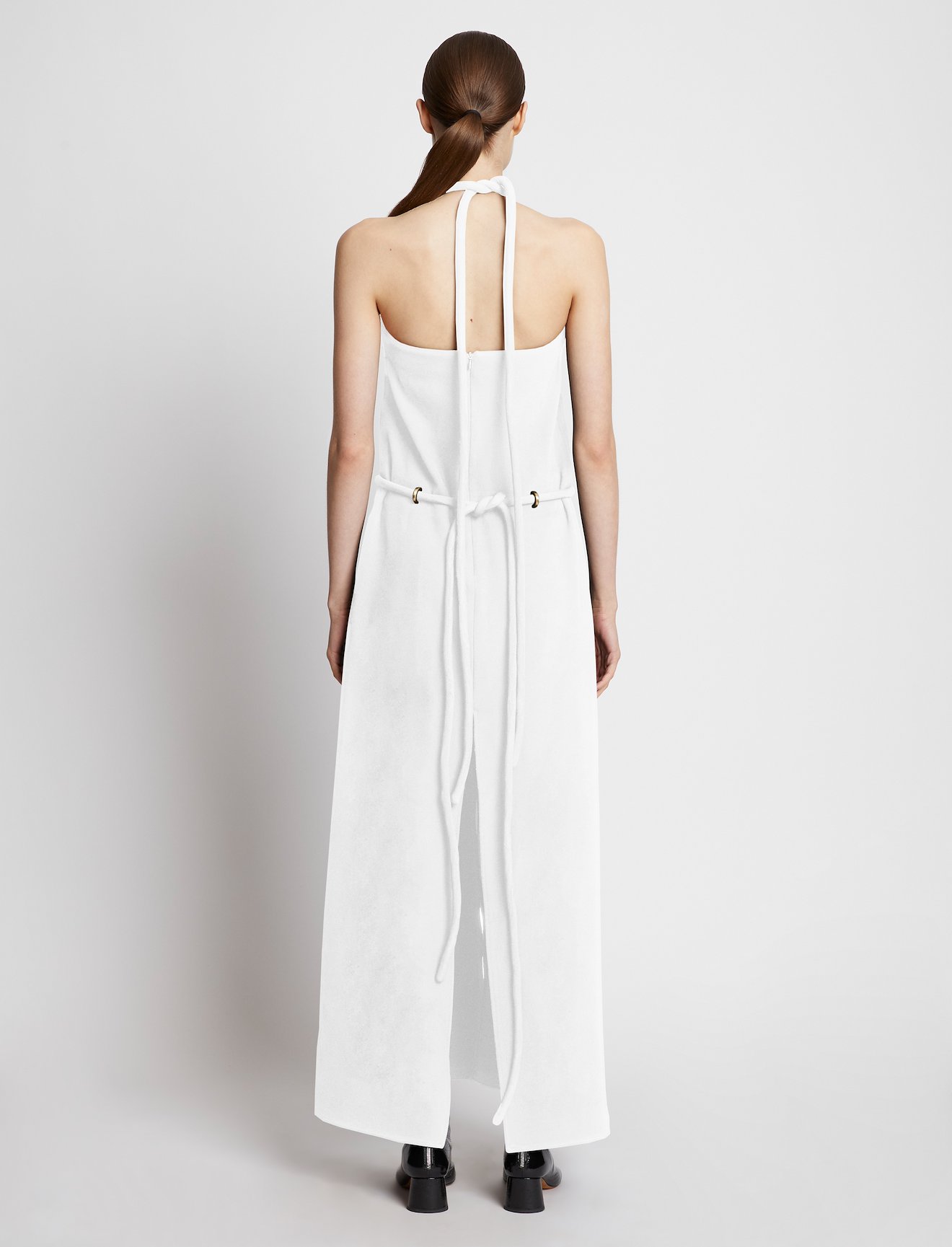 Bi-Stretch Crepe Halter Dress #2
