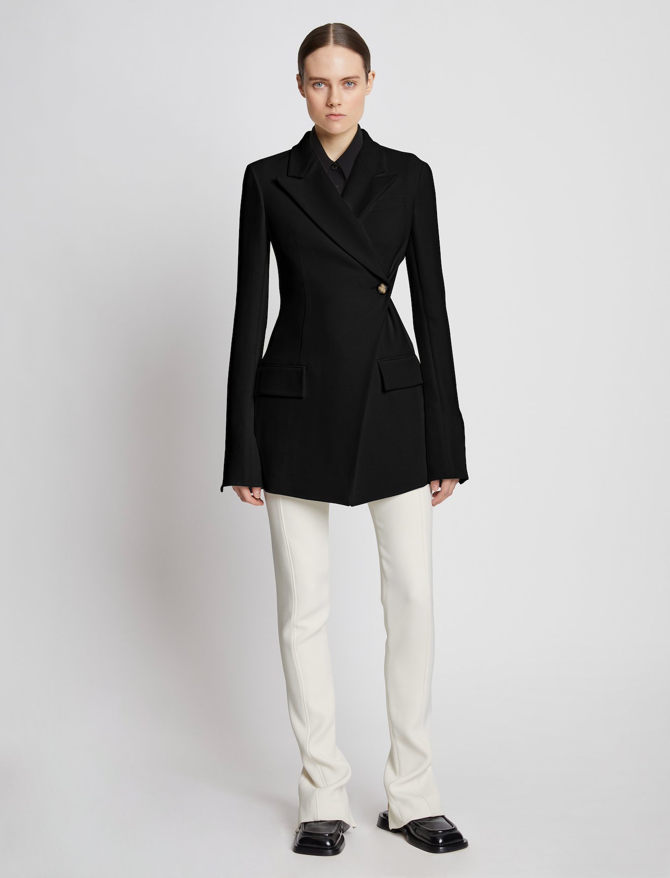 Bi-Stretch Crepe Blazer #1