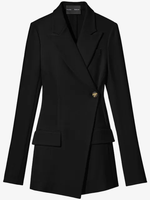 Proenza Schouler 尖翻领双排扣西装夹克