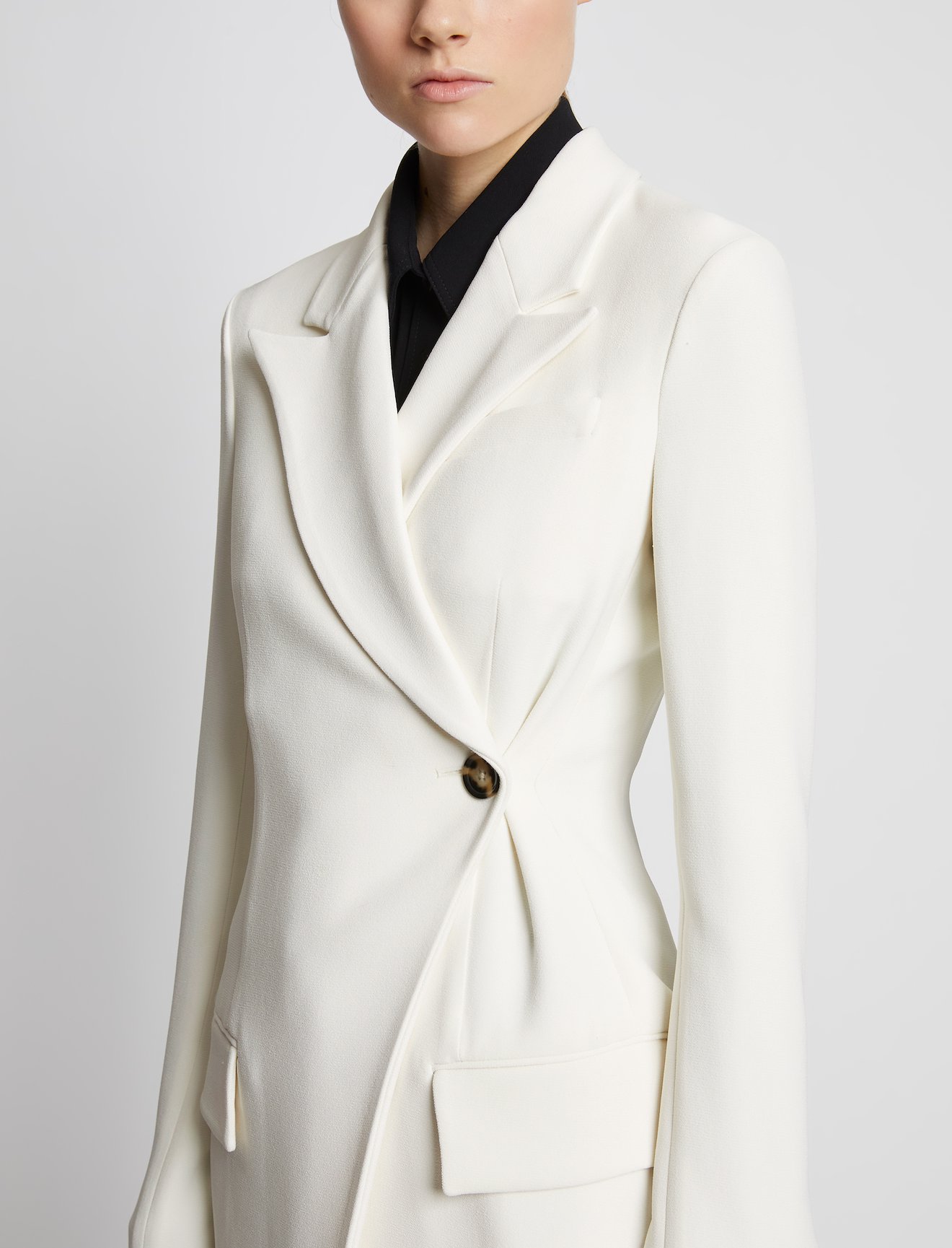 Bi-Stretch Crepe Blazer #4