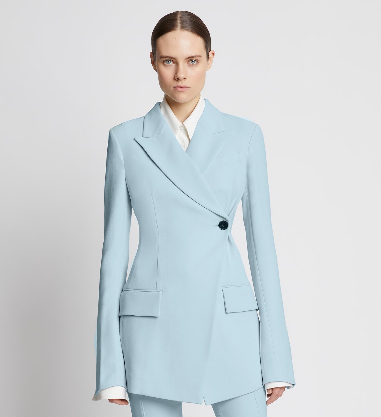 Bi-Stretch Crepe Blazer