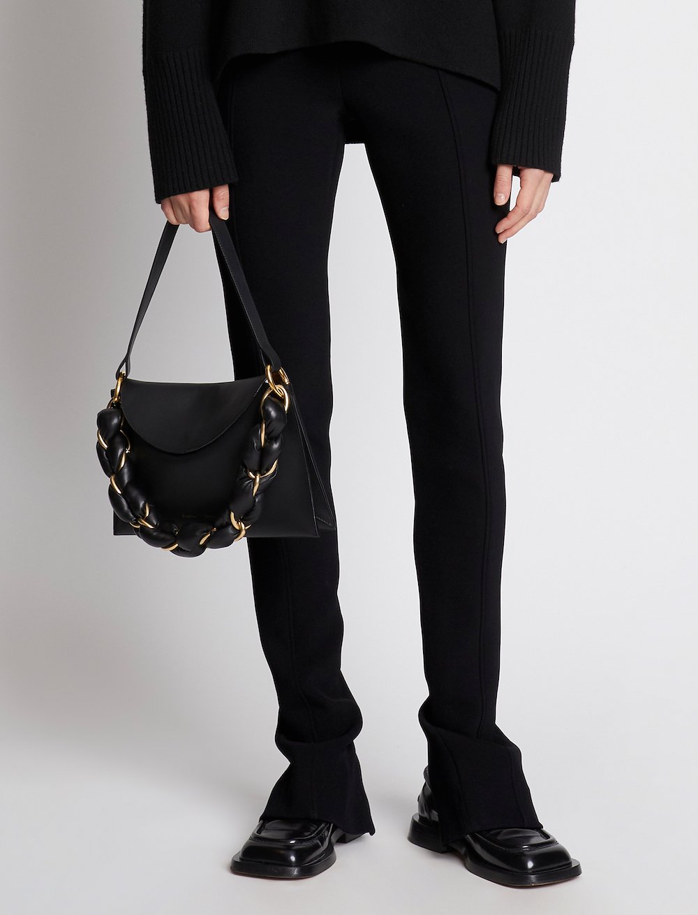Bi-Stretch Crepe Slim Pants