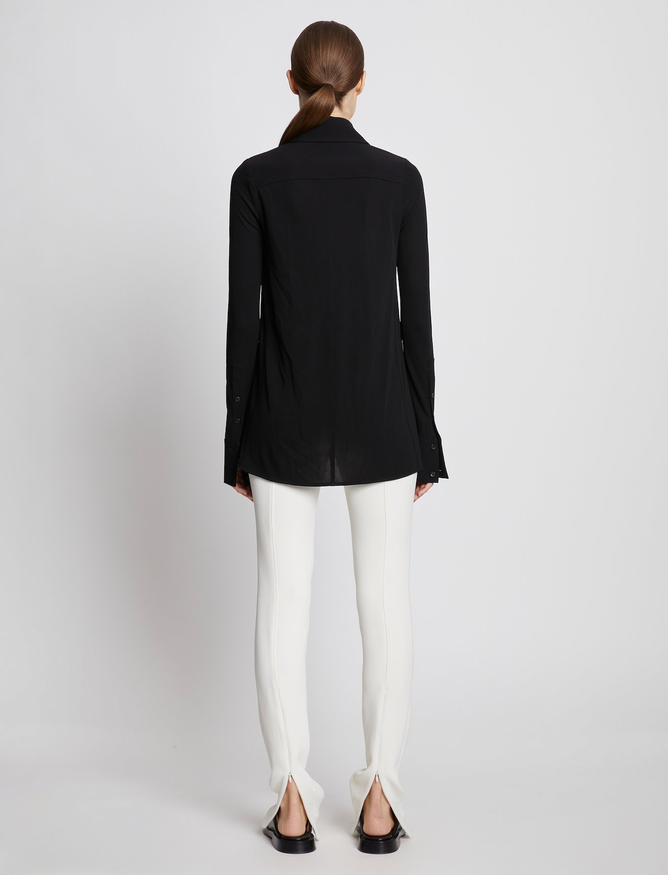 Bi-Stretch Crepe Slim Pants #2