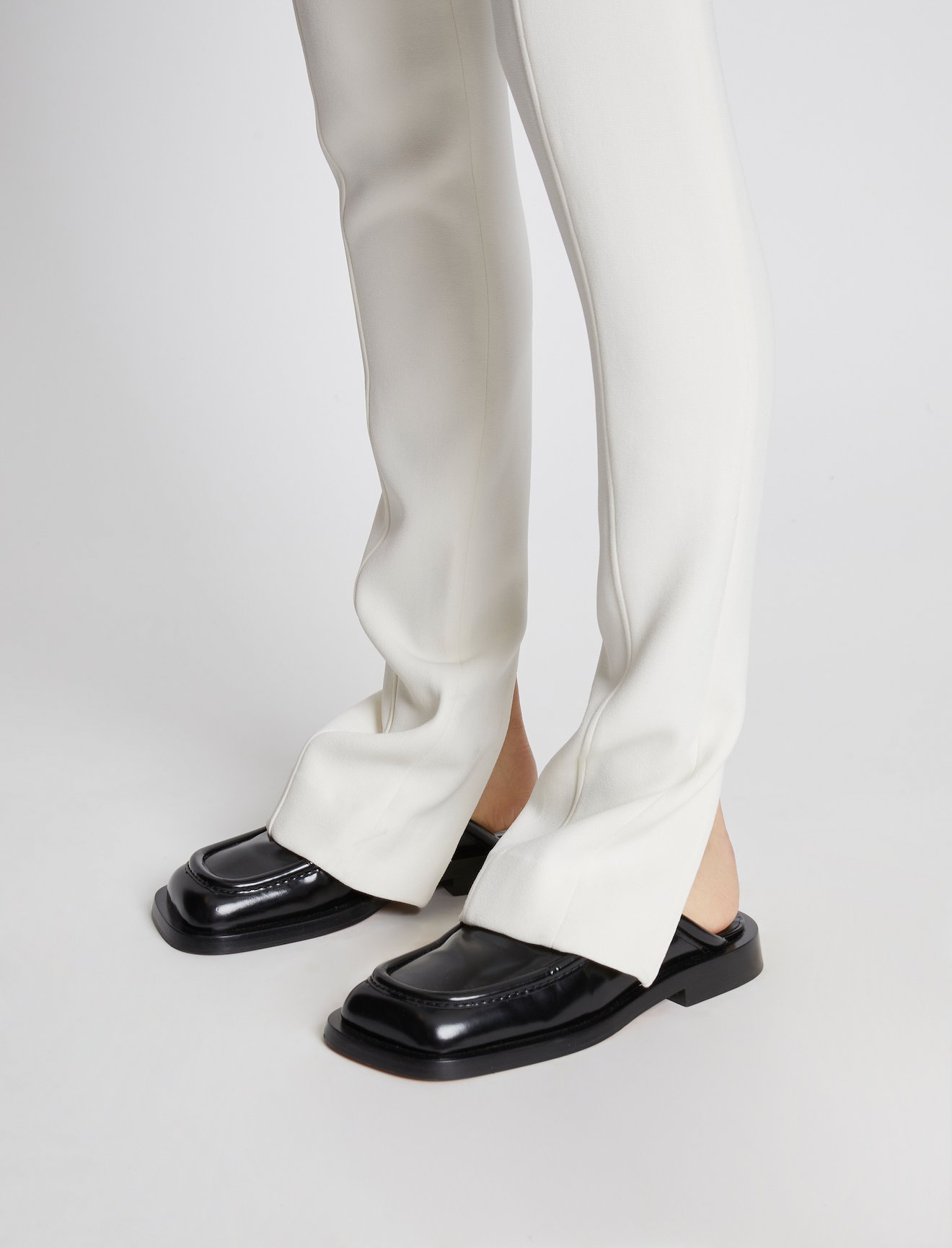 Bi-Stretch Crepe Slim Pants #3